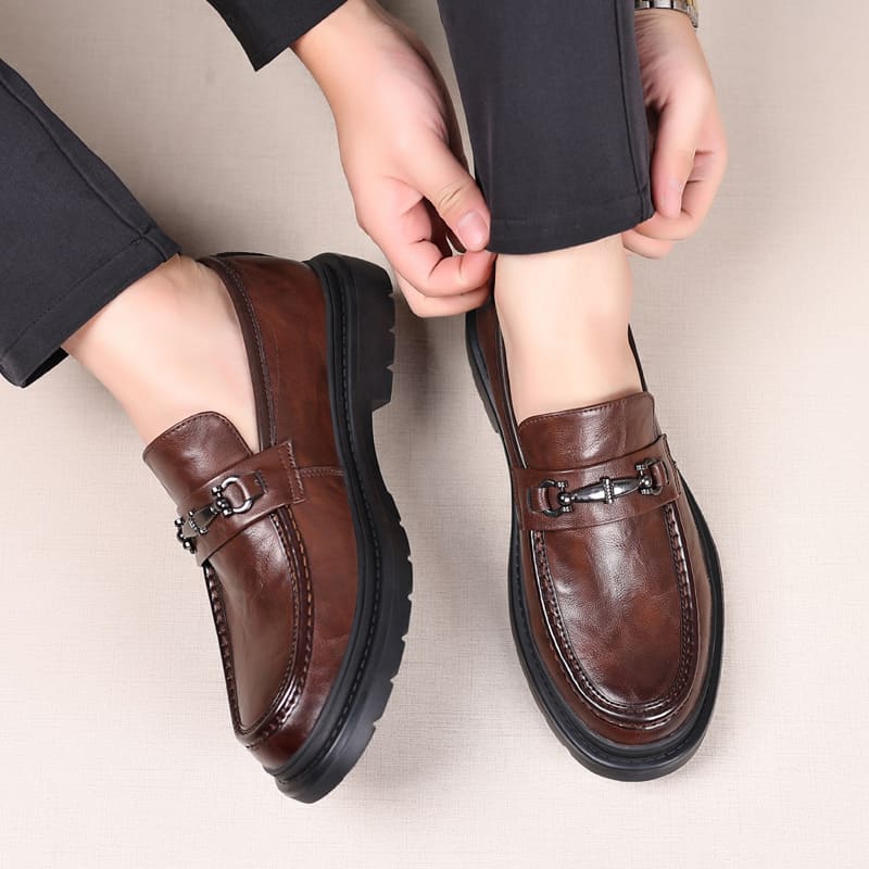British Style Loafers Men's Shoes