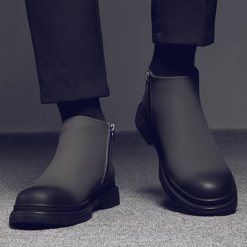 Warm Genuine Leather Shoes Chelsea Boots